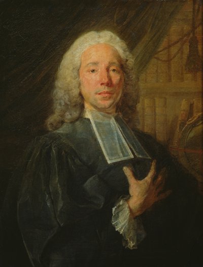 Portret van Daniel Jousse door Jean Baptiste Perronneau