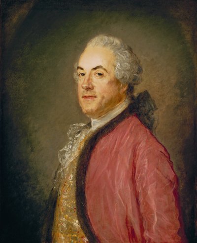 Portret van een Man, c.1761-63 door Jean Baptiste Perronneau