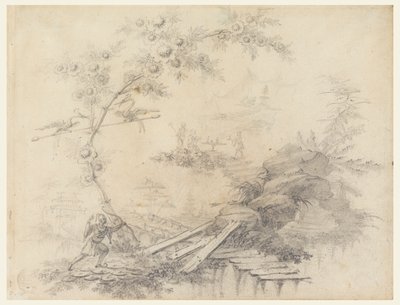 Chinoiserie-fantasie door Jean Baptiste Pillement