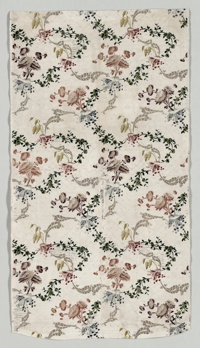 Stuk brokaatzijde, 1723-1774 door Jean Baptiste Pillement