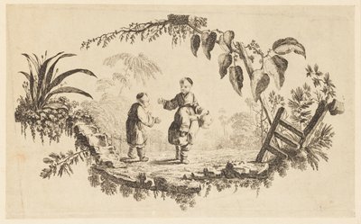 Plaat, uit "Recueil de Plusieurs Jeux d