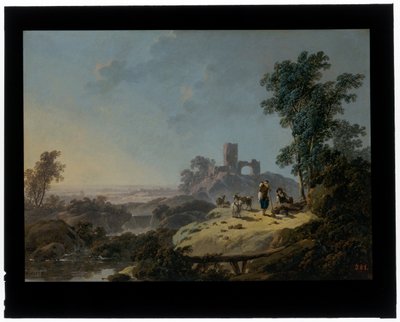 De ochtend door Jean Baptiste Pillement