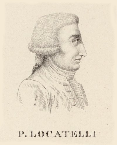 Portret van de violist en componist Pietro Antonio Locatelli 1695-1764 door Jean Baptiste Ponce Lambert