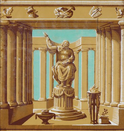Fries of lambrisering: La Constance, Frankrijk, 1785-90 door Jean Baptiste Réveillon