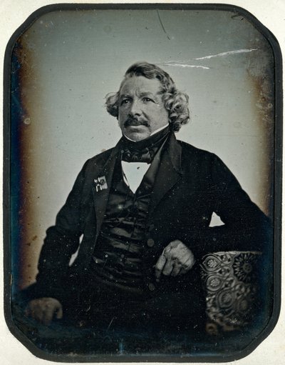 Louis Jacques Mandé Daguerre door Jean Baptiste Sabatier Blot