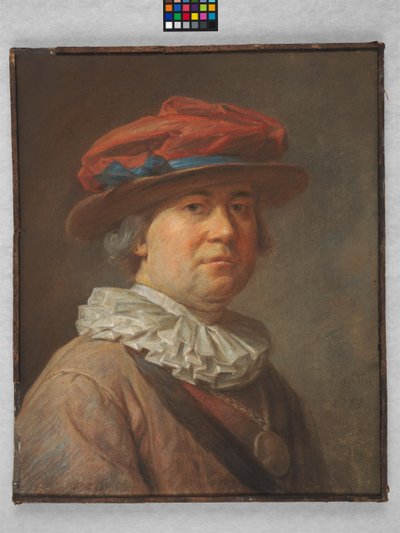 Portret van een Man, 1773 door Jean Baptiste Simeon Chardin