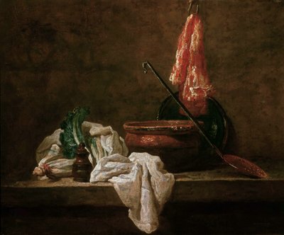 Stilleven met Knolselderij, 1732 door Jean Baptiste Simeon Chardin