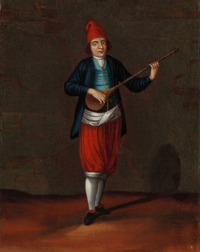 Man van het eiland Sérifos door Jean Baptiste Vanmour (workshop of)