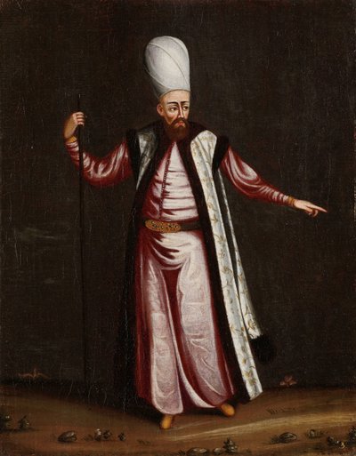 De Capoudgi Bachi, Grootmeester van het Serail door Jean Baptiste Vanmour (workshop of)