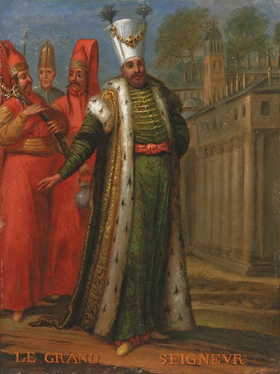 Le Grand Seigneur door Jean Baptiste Vanmour