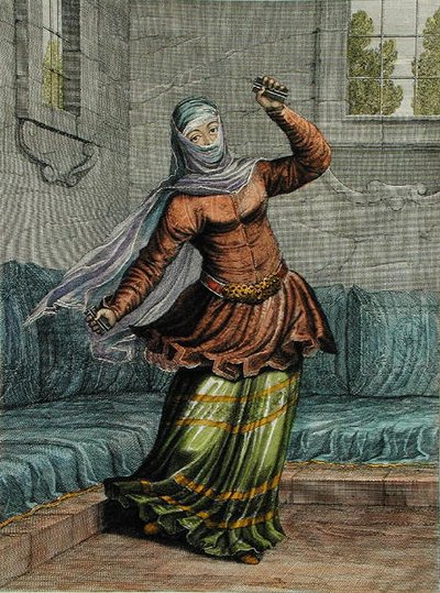 Tchinguis, of Turkse danser, plaat 54 uit 