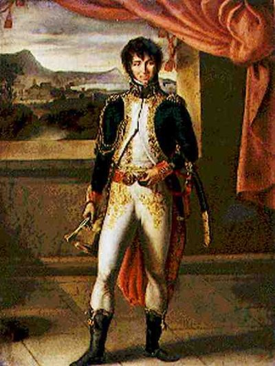 Portret van Joachim Murat (1767-1815) door Jean Baptiste Vicar