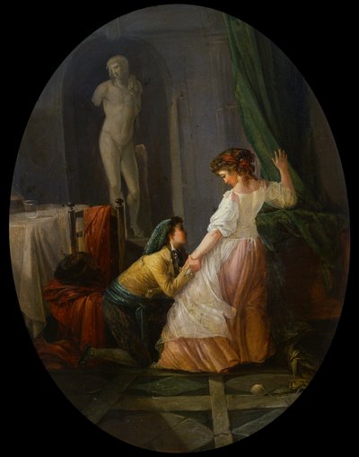 Voorbijgaande Fantasie door Jean Baptiste attr. to Mallet