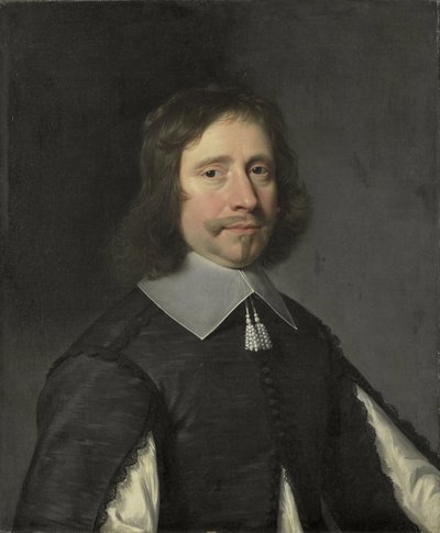 Portret van een man, mogelijk Philippe de la Trémoïlle, Graaf van Olonne door Jean Baptiste de Champaigne (attributed to)