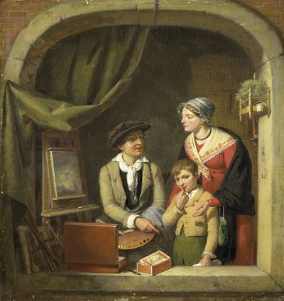 Schilder worden door Jean Baptiste van Eycken