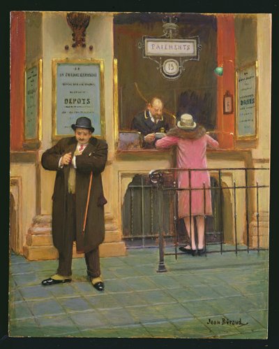 Bij mijn tante door Jean Beraud