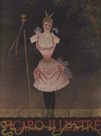 Omslag van Le Figaro Illustre, december 1891 door Jean Beraud