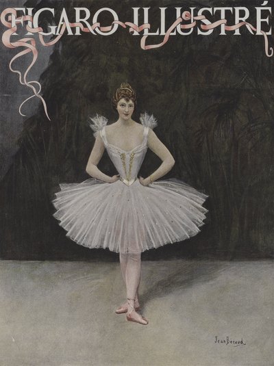 De Danseres. Omslag van Le Figaro Illustre, februari 1895 door Jean Beraud