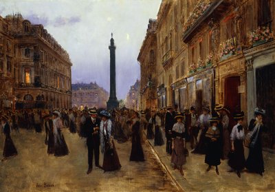 La Rue de la Paix door Jean Beraud