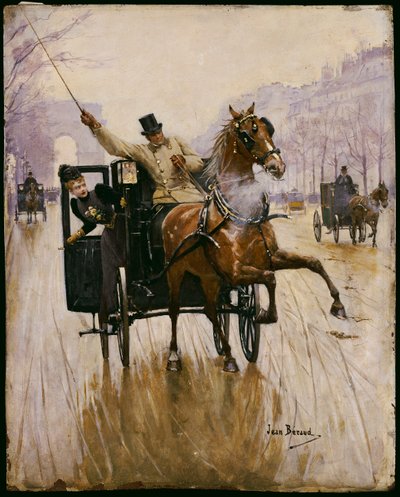 Stop! door Jean Beraud