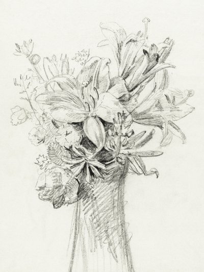 Bloemen in een vaas door Jean Bernard