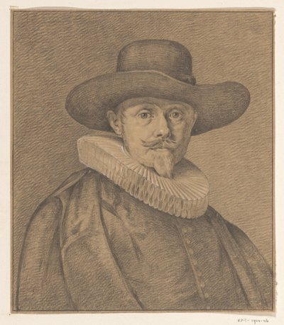 Portret van Aelbert Cuyper door Jean Bernard