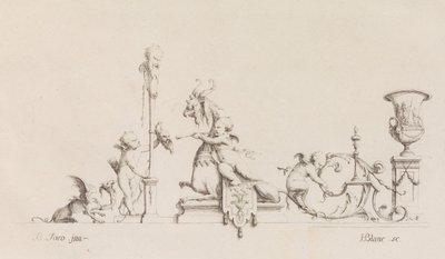 Desseins a Plusieurs Usages Inventés par M. B. Toro, 1718 of later door Jean Bernard Toro