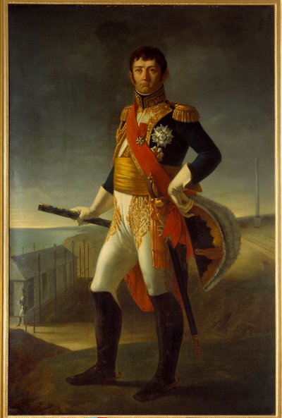 Portret van Nicolas Soult (1769-1851) maarschalk van Frankrijk, Hertog van Dalmatië door Jean Broc