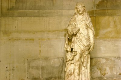 St. Anna en haar dochter de Maagd Maria (marmer) door Jean Bullant