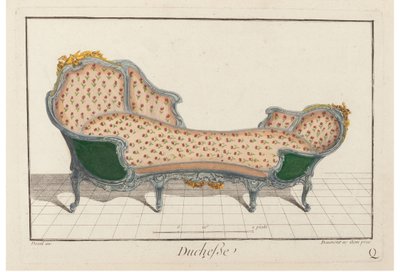 Duchesse. Nouvelle Iconologie Historique ou Attributes Hierogliphyques, ca. 1768 door Jean Charles Delafosse
