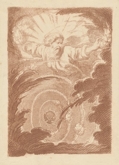 God de Vader Schept de Hemelen door Jean Charles François
