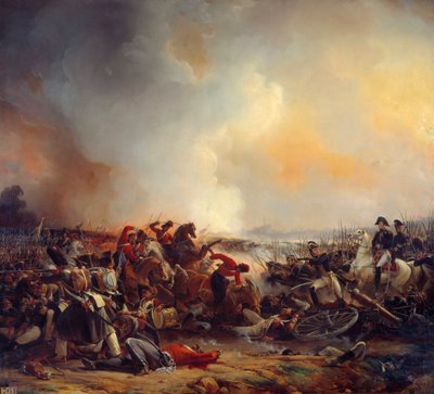 Slag bij Polotsk op 18/08/1812 door Jean Charles Langlois