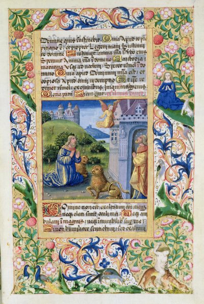Antonius de Grote en Paulus de Kluizenaar, uit de Getijden van Louis d