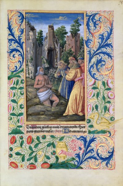 Doopscène, uit de Getijden van Louis d