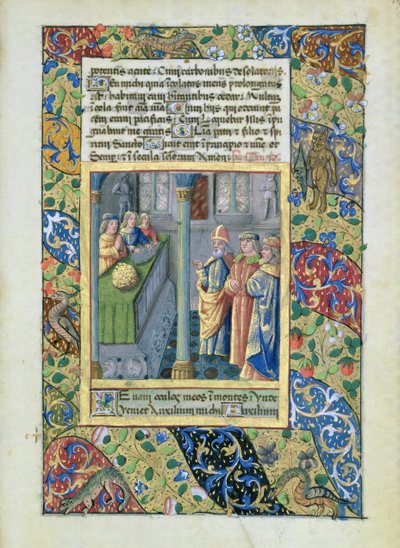 De Orde van het Gulden Vlies uit de Getijden van Louis d