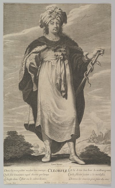 Cléobule, ca. 1639-40 door Jean Couvay