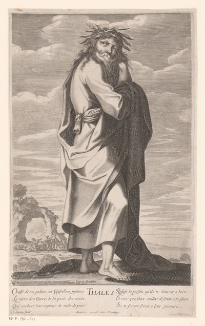 Thales van Milete door Jean Couvay
