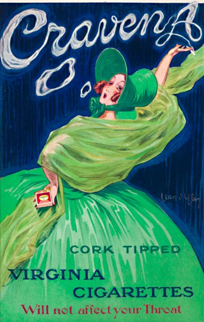 Craven A - Engelse Poster, ca. 1926 door Jean D
