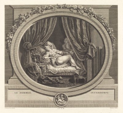 Le sommeil interrompu door Jean Dambrun after François Marie Isidore Queverdo