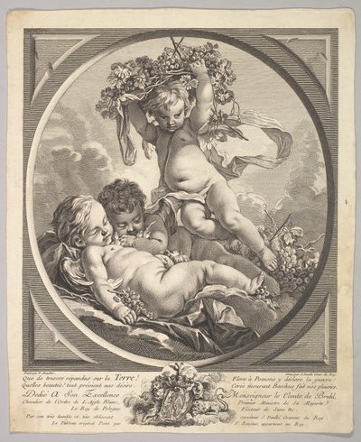 Aarde, ca. 1748 door Jean Daullé