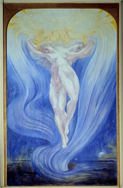 De Liefde van Zielen door Jean Delville