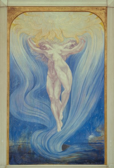 De liefde voor zielen door Jean Delville