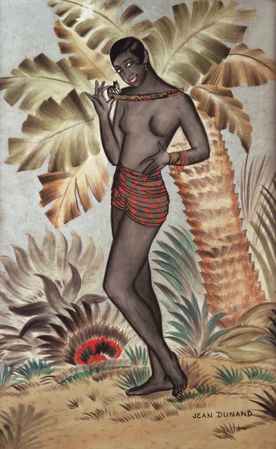 Josephine Baker door Jean Dunand