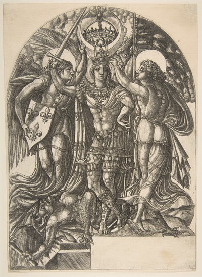 Henri II, Koning van Frankrijk, Tussen Frankrijk en Roem, ca. 1548 door Jean Duvet