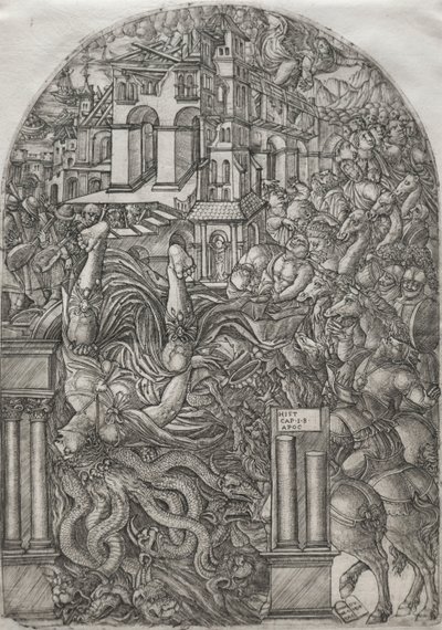 De Apocalyps: De Val van Babylon door Jean Duvet