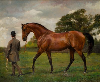 Retreat: winnaar van de Doncaster Cup door Jean Edouard Lacretelle