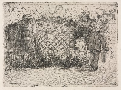 Gieter door Jean Emile Laboureur