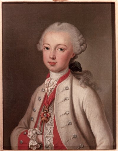 Leopold II (1747-92) Heilige Roomse Keizer en Groothertog van Toscane, 1762 door Jean Étienne Liotard