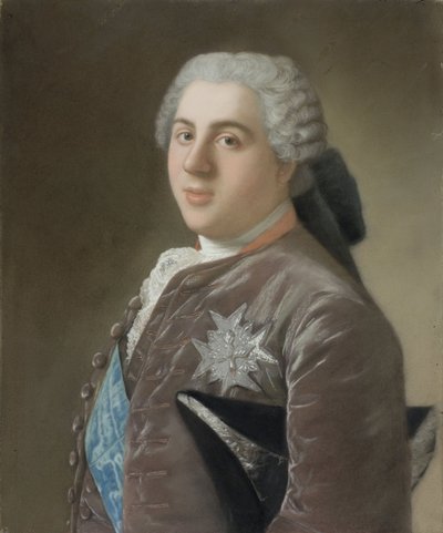 Louis de Bourbon, Dauphin van Frankrijk, 1749-50 door Jean Étienne Liotard