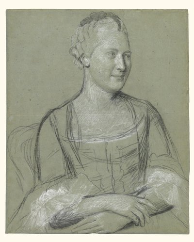 Portret van een vrouw door Jean Étienne Liotard